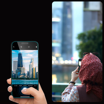 Szkło hartowane do iPhone 15 Pro Spigen Glas.TR "EZ FIT" Clear