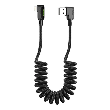USB-auf-Lightning-Kabel, Mcdodo CA-7300, gewinkelt, 1,8 m (schwarz)