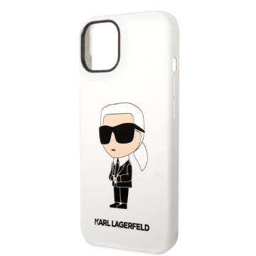 Etui Karl Lagerfeld KLHCP14MSNIKBCH für Apple iPhone 14 Plus 6,7" Hardcase Silikon Ikonik