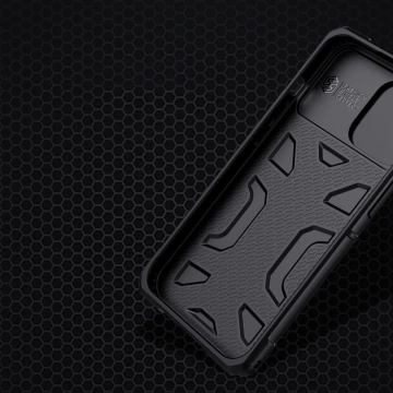 Nillkin Adventruer Case etui do iPhone 13 Pro Max pancerny pokrowiec z osłoną na aparat czerwony
