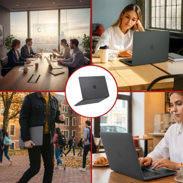 HUB-Splitter Alogy-Adapter für Computer-Laptop mit USB-C auf 3x USB-A 2.0 1x USB-A 3.0 Grau