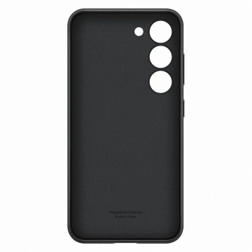 Samsung Lederhülle für Samsung Galaxy S23 Echtlederhülle Schwarz (EF-VS911LBEGWW)