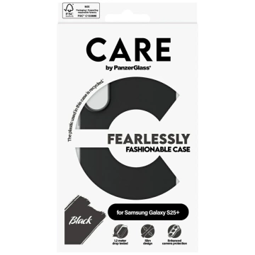 Etui CARE do Samsung Galaxy S25+ by PanzerGlass Fashion Czarny