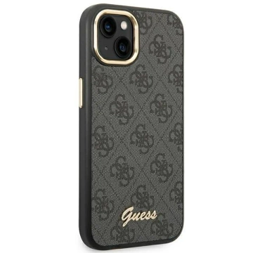 "Etui Guess GUHCP14MHG4SHK für Apple iPhone 14 Plus 6,7\" czarny/schwarz Hartschale 4G Vintage Gold Logo"