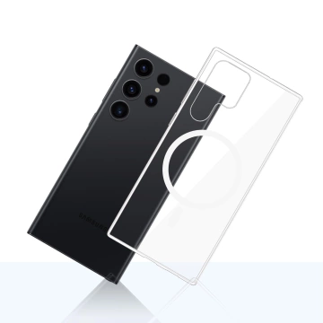Etui ochronne case do Samsung Galaxy S23 Ultra 3mk Clear MagCase