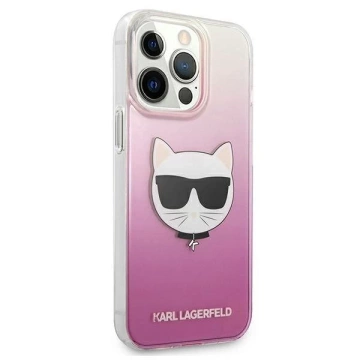 Karl Lagerfeld KLHCP13XCTRP iPhone 13 Pro Max 6,7 "Hardcase Pink / Pink Choupette Head