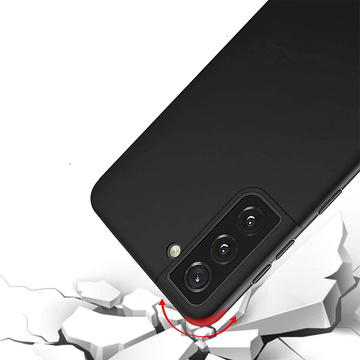 Etui matowe Odporne na telefon obudowa 3mk Matt Case do Samsung Galaxy S21+ Plus 5G Black