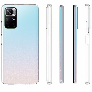 Etui silikonowe obudowa case Alogy do Xiaomi POCO M4 Pro przezroczyste