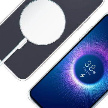 Schutzhülle für Apple iPhone 15 3mk Clear MagCase