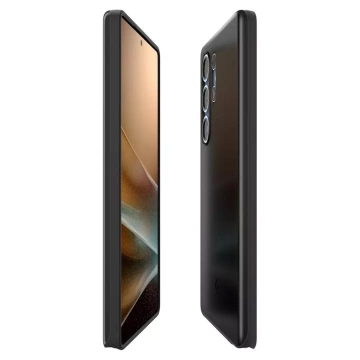 Samsung Galaxy S25 Ultra Schwarze Spigen Thin Fit Mag MagSafe Hülle