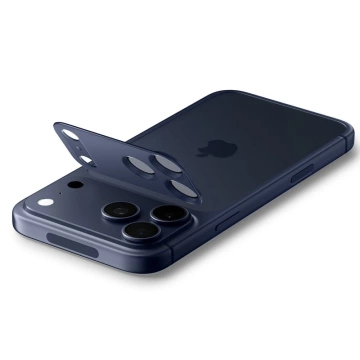 Osłona Aparatu do iPhone 17 Pro Spigen Optik Pro XL EZ Fit Blue