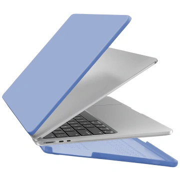 Etui do Apple Macbook Air 15 2023-2025 (M2/M3/M4) – elastyczna, matowa obudowa ochronna, lekka i odporna – Alogy AirGuard™ Lawendowy