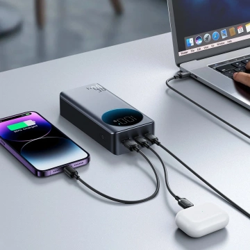 Powerbank Joyroom JR-PBF05 65W 30000mAh z wyświetlaczem Czarny