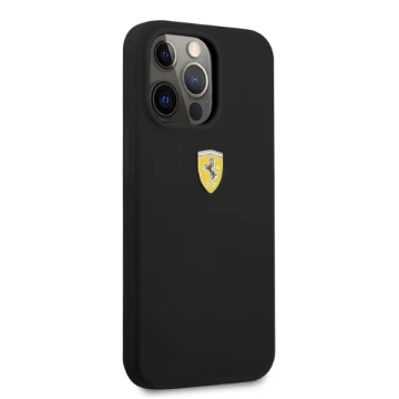Ferrari iPhone Phone 13 Pro / 13 6.1" Hülle schwarz/schwarz Hardcase Silikon MagSafe