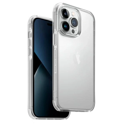 UNIQ Combat Handyhülle für Apple iPhone 14 Pro 6.1" transparent/kristallklar
