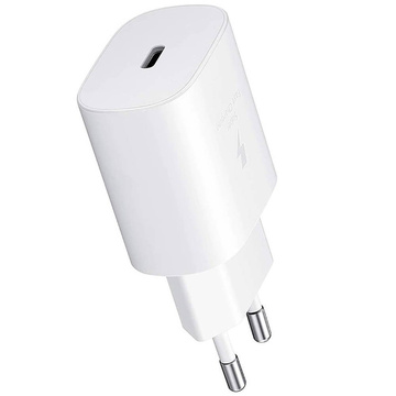 Ladegerät für Samsung EP-TA800EWE Schnellladung USB-C Typ C 25W Weiß