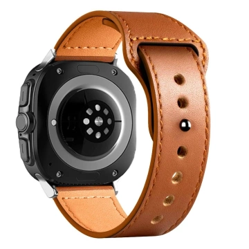 Pasek Leatherfit do Samsung Galaxy Watch Ultra (47 mm) Brown