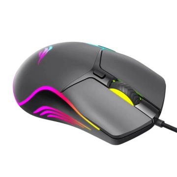 Havit MS1029 RGB Kabelgebundene Gaming-Maus (Schwarz)