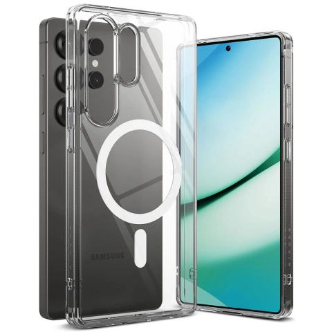 Etui für Samsung Galaxy S25 Ultra Clear Ringke Fusion Magnetic MagSafe