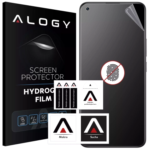 Folia "MATOWA" do Realme 8 Hydrożelowa Alogy HydroSkin Matte Pro™ na ekran do etui "BEZ ODCISKU PALCÓW"