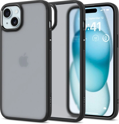 Etui Spigen Ultra Hybrid do iPhone 15 frost black