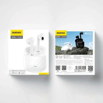 Dudao U14 kabellose In-Ear TWS Bluetooth 5.3 Kopfhörer – weiß