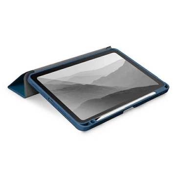 UNIQ etui Moven iPad Air 10.9" 4/5 (2020/2022) Air 11" 6 (2024) Antimicrobial niebieski/carpi blue