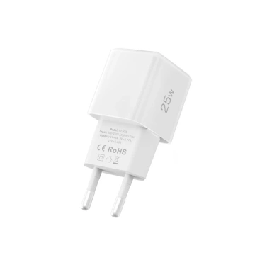 Ładowarka Sieciowa USB-C Tech-Protect NCM25 25W PD Biała
