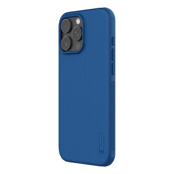 Etui do iPhone 16 Pro Nillkin Magnetic Frosted Shield Niebieskie
