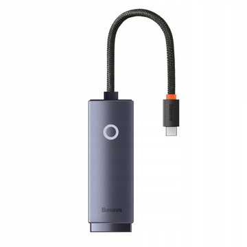 Adapter karta sieciowa LAN Baseus Erhernet przejściówka USB-C do RJ45 1000Mbps