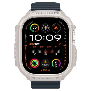 Etui Spigen Rugged Armor für Apple Watch Ultra 1 / 2 (49 mm) Dune Beige