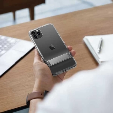UNIQ Hülle Convertible iPhone 11 Pro grau / rauchgrau