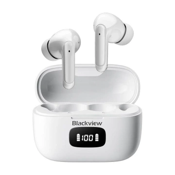 Słuchawki TWS Blackview AirBuds 8 z ANC, Bluetooth 5.3 (Białe)