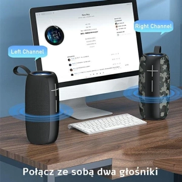Głośnik AWEI Bluetooth Y370 20W czarny/black