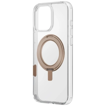 Etui UNIQ Swivix 360 Rotating Kickstand Złote do iPhone 16 Pro 6.3″