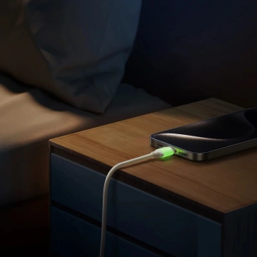 Joyroom S-A53 30W USB-C auf Lightning Kabel 1,2m Fluoreszierendes Beige