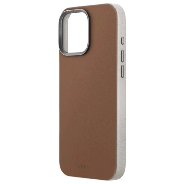 Etui do iPhone 16 Pro UNIQ Lyden DS Karmelowe MagSafe