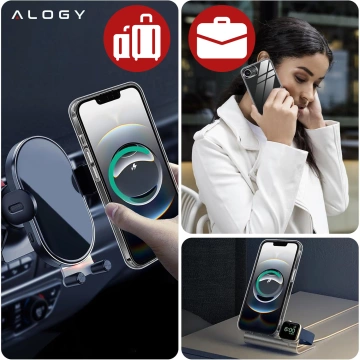 Etui do Apple iPhone 16e obudowa ochronna na telefon Alogy HybridShield™️ Case Przezroczyste