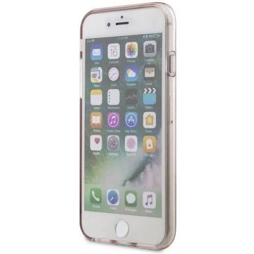 Etui na telefon Karl Lagerfeld do iPhone 7/8/SE 2020/2022 óżowy/pink hardcase Ikonik Choupette