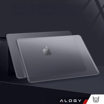 Etui ochronne do Apple Macbook Air 15 M2/M3/M4 2023/2024/2025 Alogy AirGuard™ Elastyczna obudowa Matowa Szarość