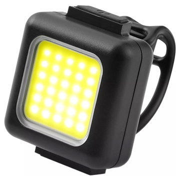 Fahrradlicht für vorne und hinten, Set mit 2 Leuchten, COB-USB-Anschluss, Alogy Fahrradlicht