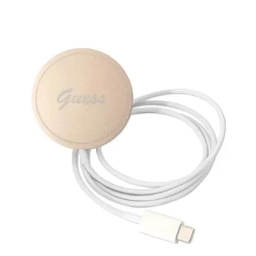 Zestaw Guess GUBPP14XHJEACSA Hülle Ladegerät iPhone 14 Pro Max 6,7" zielony/grüne Hartschale Jungle MagSafe
