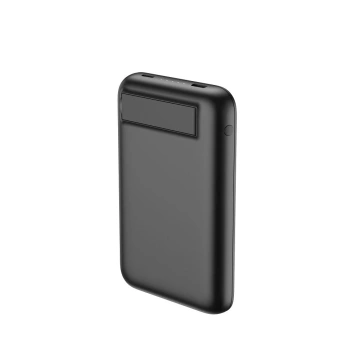 Externer Akku (POWER BANK) VEGER MagOn Kick mit induktivem Laden unterstützt das Laden mit MagSafe 15W - 5.000 mAh PD 20W schwarz (V0553P / W0553P)