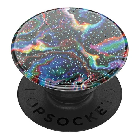 Uchwyt i podstawka do telefonu Popsockets 2 Glitter Rainbow Void