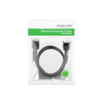 Kabel UGREEN przewód przedłużacz HDMI (żeński) - HDMI (męski) 19 pin 1.4v 4K 60Hz 30AWG 2m czarny (10142)