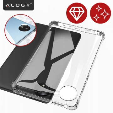 Etui do Redmi Pad SE 8.7" Przezroczyste, Ochronne, Hybrydowe, Wzmocnione Narożniki, Smukłe i Lekkie, Alogy FlexiShield™ ShockProof Case