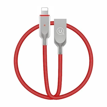 USAMS Kabel Power-Off U-Sun Lightning 1,9 m schwarz