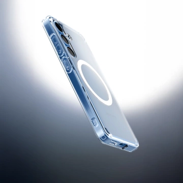 Samsung Galaxy S25 Spigen Ultra Hybrid Mag MagFit Hülle Transparent