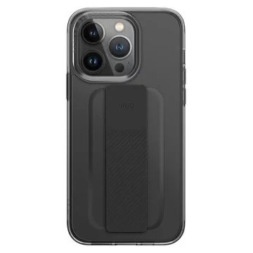 UNIQ Hülle Heldro Mount iPhone 14 Pro Max 6.7" grau/vapour smoke