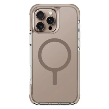 Etui UNIQ Combat für iPhone 16 Pro 6,3" Magclick Charging Złoty/Taupe Gold